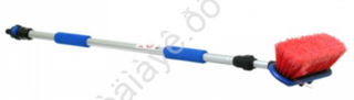 Швабра для мойки авто Телескопическая М5 (105-160см) с краником (диам. 22/19мм) м21161