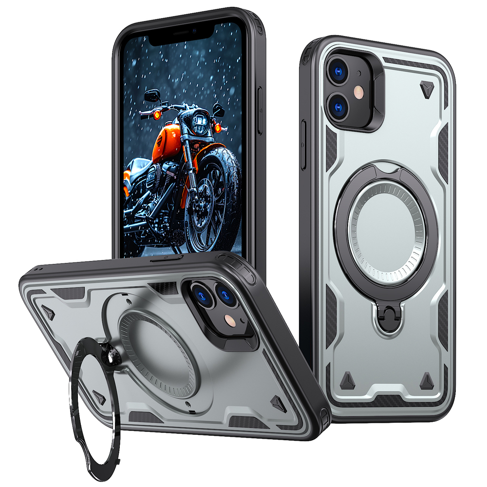 Чехол Magneto Case с кольцом для iPhone 11