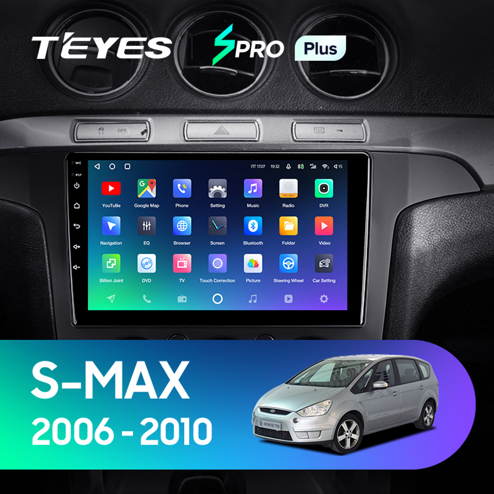 Teyes SPRO Plus 9"для Ford S-MAX  2006-2010