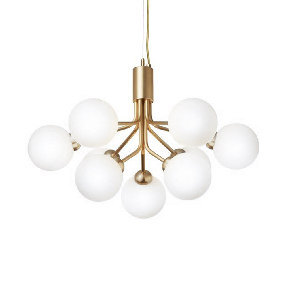 Pendant design lamp  Apiales by Nuura (Gold)