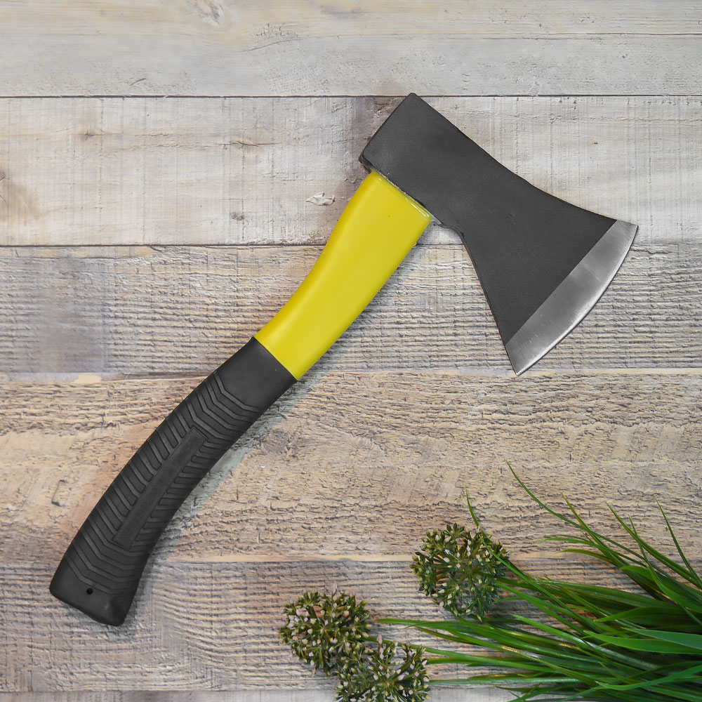 Топор 800г с пластиковой ручкой 28см