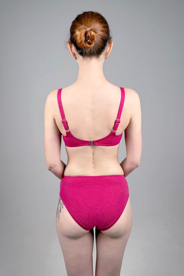 Яркий малиновый купальник 635 Calimera