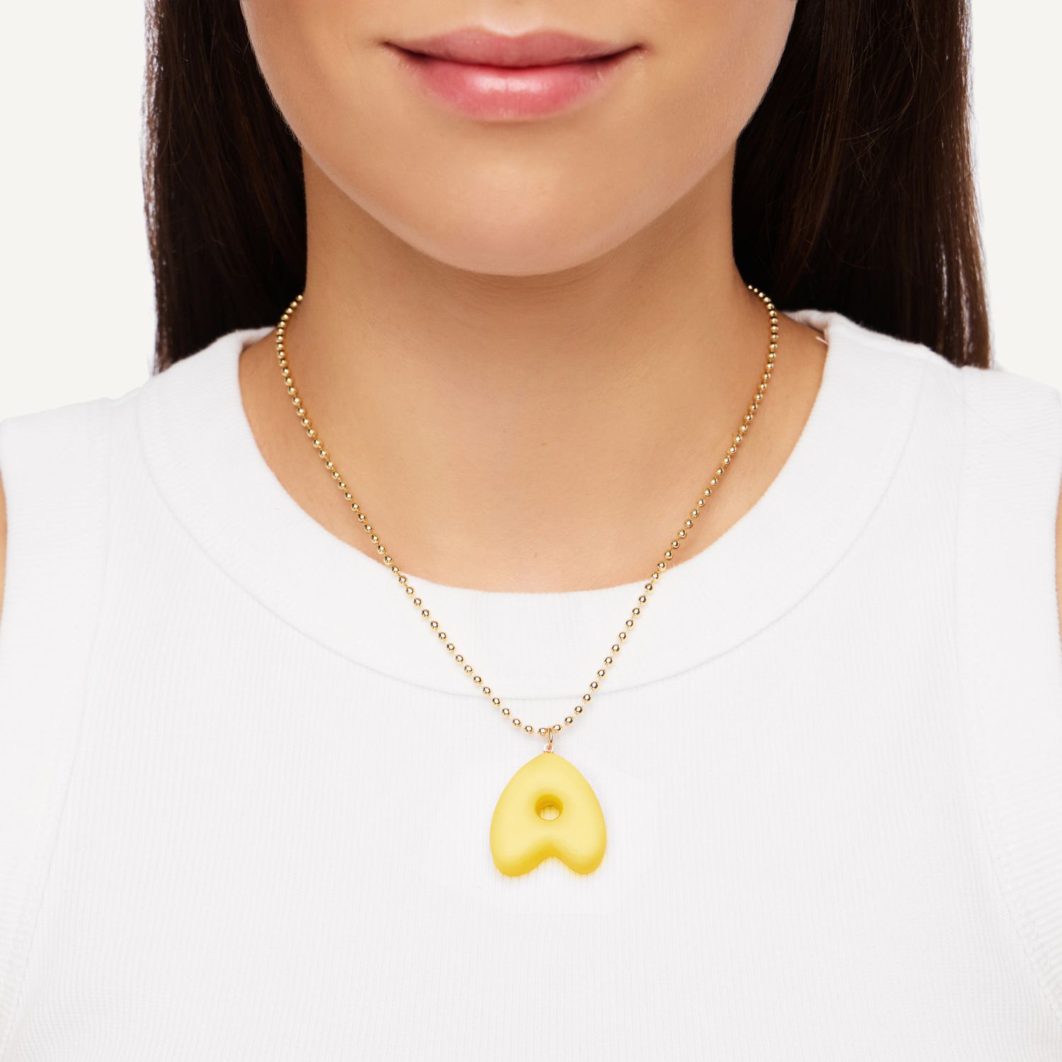 Колье My Bubbly ABC Necklace - Yellow