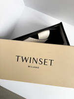 Кожаные шлепанцы Twinset, 40