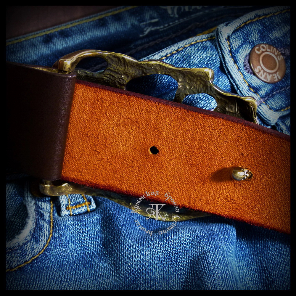 Пряжка для ремня "Череп динозавра"