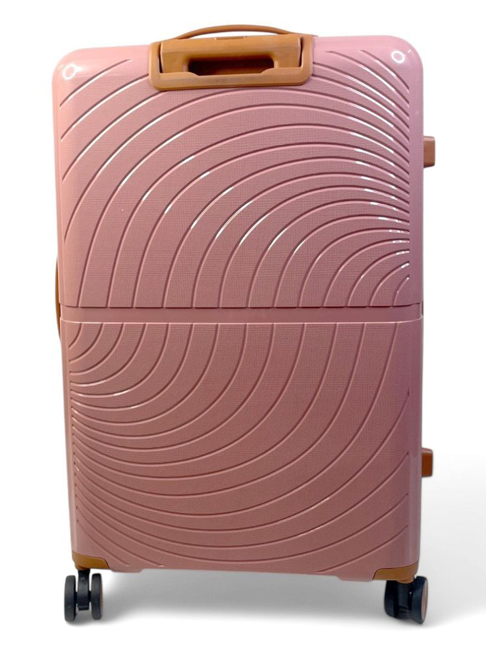 Большой чемодан Bon-Voyage PP Wave, Пудровый, L
