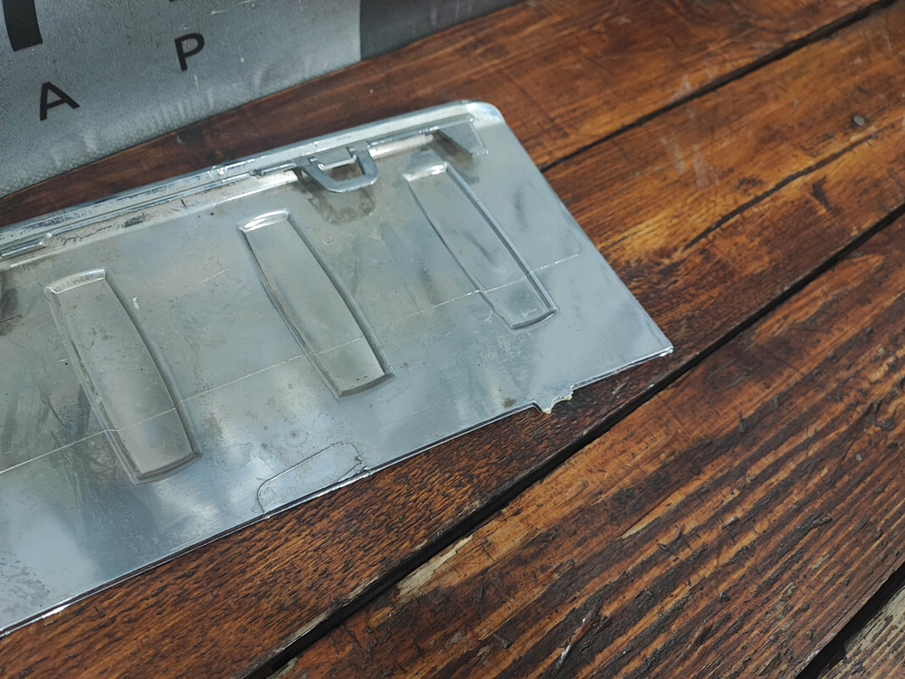 Накладка заднего бампера Mercedes GLE (W166) 11-18 Б/У Оригинал A1668853374