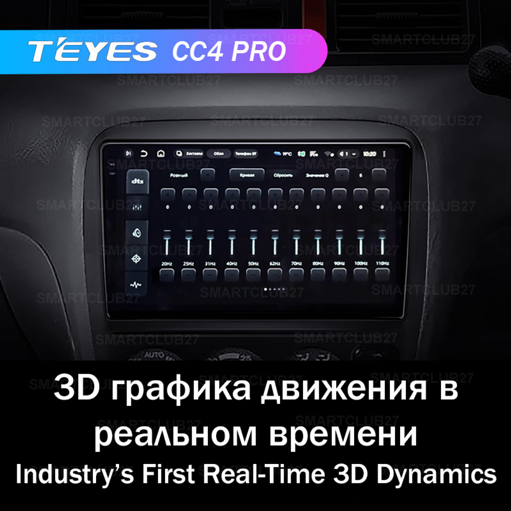 Teyes CC4 Pro 9" для Honda CR-V 1995-2001
