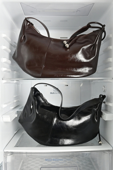 Сумка женская ЧЕРНЫЙ Нат.кожа Текстиль