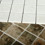 Мозаика стеклянная Amuletto Leaf/Амулетто коричневый (48х48) 300х300х4.5 мм