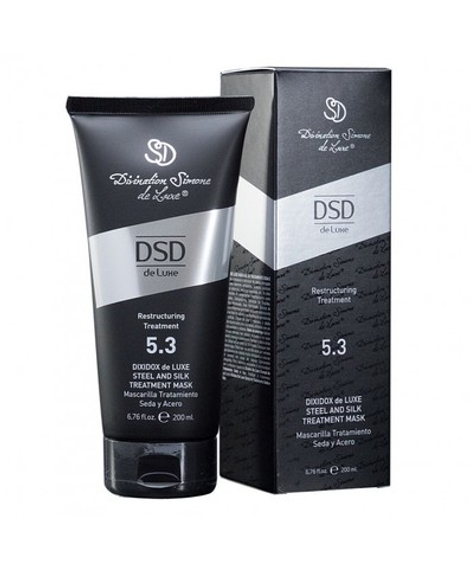 Маска восстанавливающая Сталь и Шелк DSD De Luxe 5.3 Steel and silk treatment mask 200мл