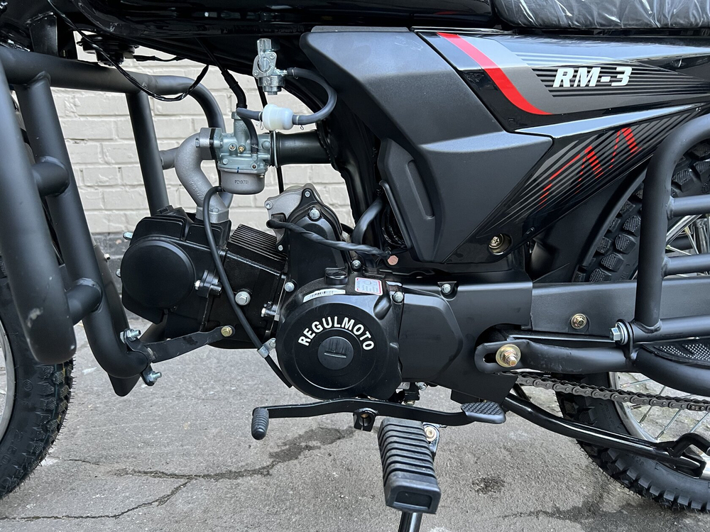 Мопед Regulmoto Alpha (RM-3), Черный