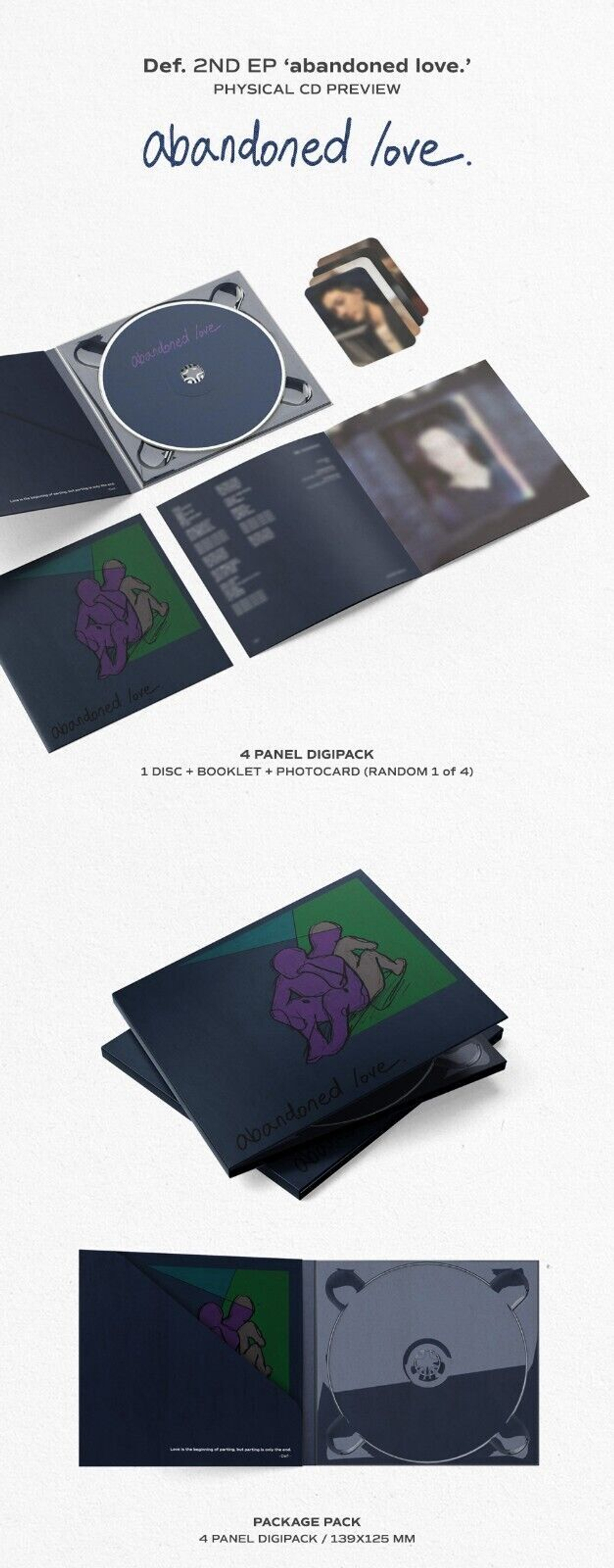Def. GOT7 - 2ND EP. abandoned love.