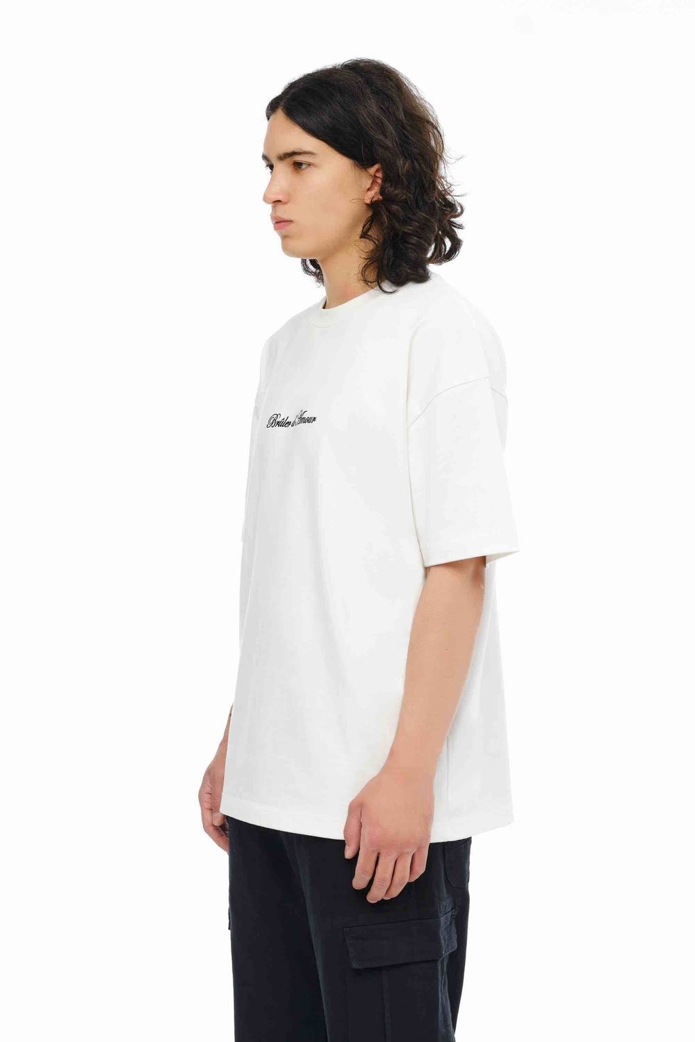 Футболка Bruler d'Amour Basic logo белая