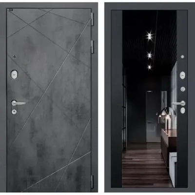 Входная дверь "LOFT" с Зеркалом - 1113