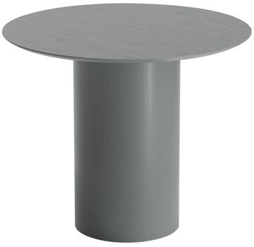 Стол обеденный Type D 90 см основание D 39 см (серый)