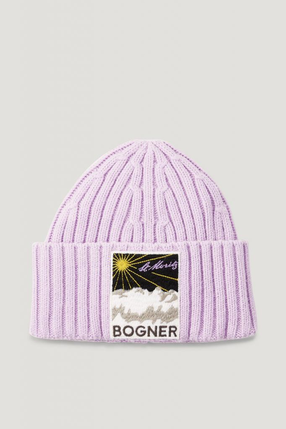 Шапка BOGNER BONY в сиреневом цвете