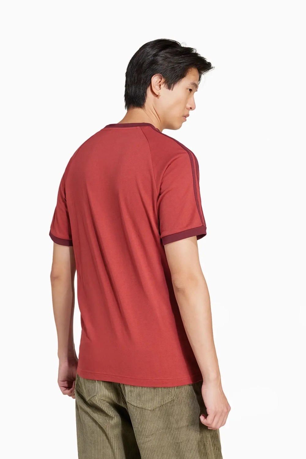 Футболка adidas Adicolor Classics 3-Stripes - красный