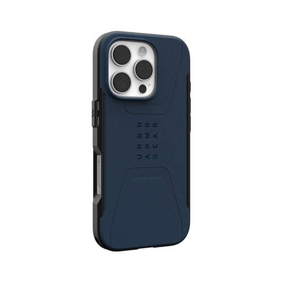 Чехол UAG Civilian для iPhone 16 Pro 6.3&quot; синий (Mallard) 114444115555
