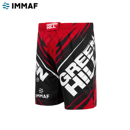 MMi-3922 Шорты MMA IMMAF approved красные