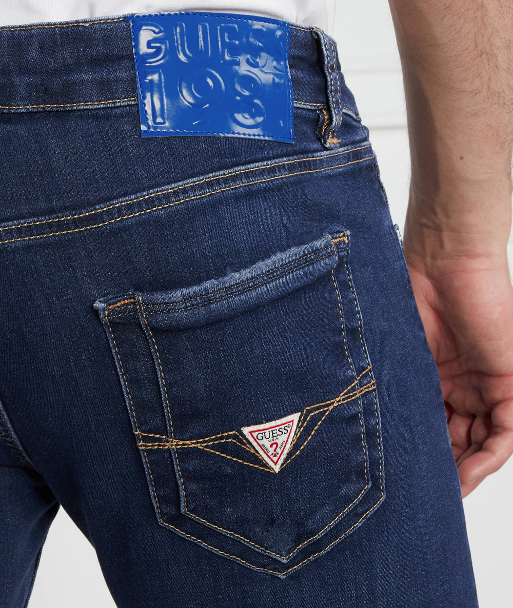 Джинсы MIAMI GUESS - темно-синий(M3YAN1 D52F1)
