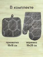 Комплект кухонный "елочка"