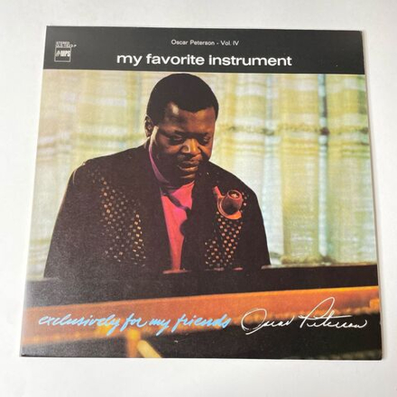 Винтажная виниловая пластинка LP Oscar Peterson My Favorite Instrument (Japan 1978) (No Obi)