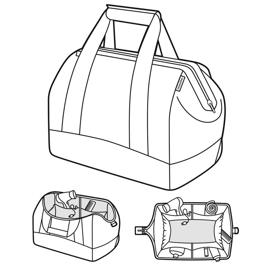 Сумка allrounder М artist stripes