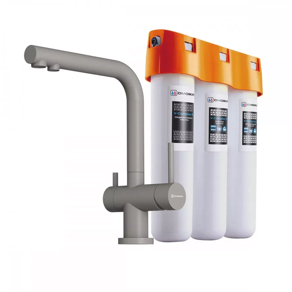 Комплект Omoikiri Nagano LG + Pure drop Lite