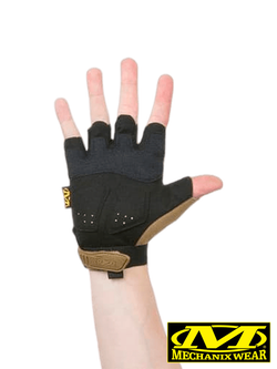 Перчатки беспалые Mechanix M-Pact Fingerless (реплика). Койот