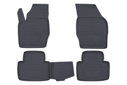 Коврики в салон для VOLVO XC90 2002-2015, 4 шт. (полиуретан, серые) NLC.50.04.211