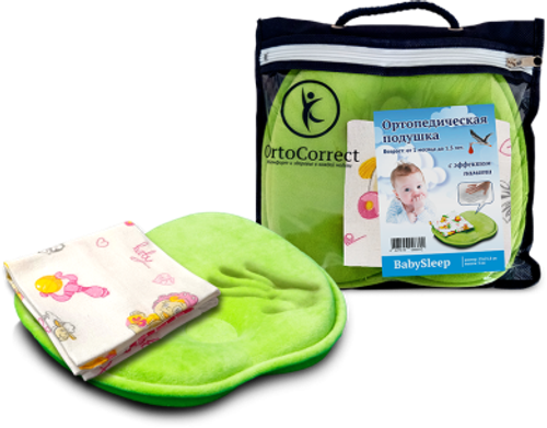 Ортопедическая подушка Детский сон BabySleep OrtoCorrect Memory Foam