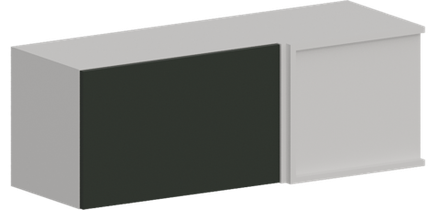 Кухня Модуль ШВУГ 1000 Ликата / Насыщенно-зеленый