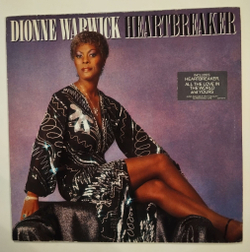 Винтажная виниловая пластинка LP Dionne Warwick Heartbreaker (Germany 1982)