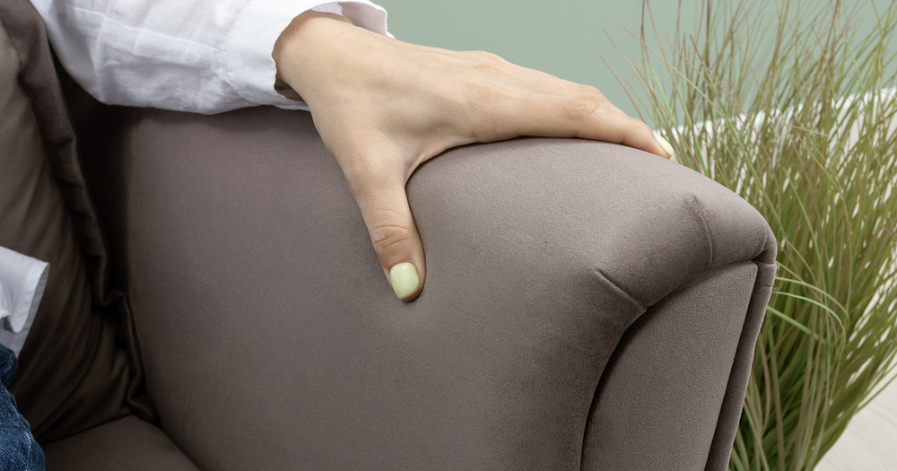 Ирис кресло для отдыха ( серо-коричневый)