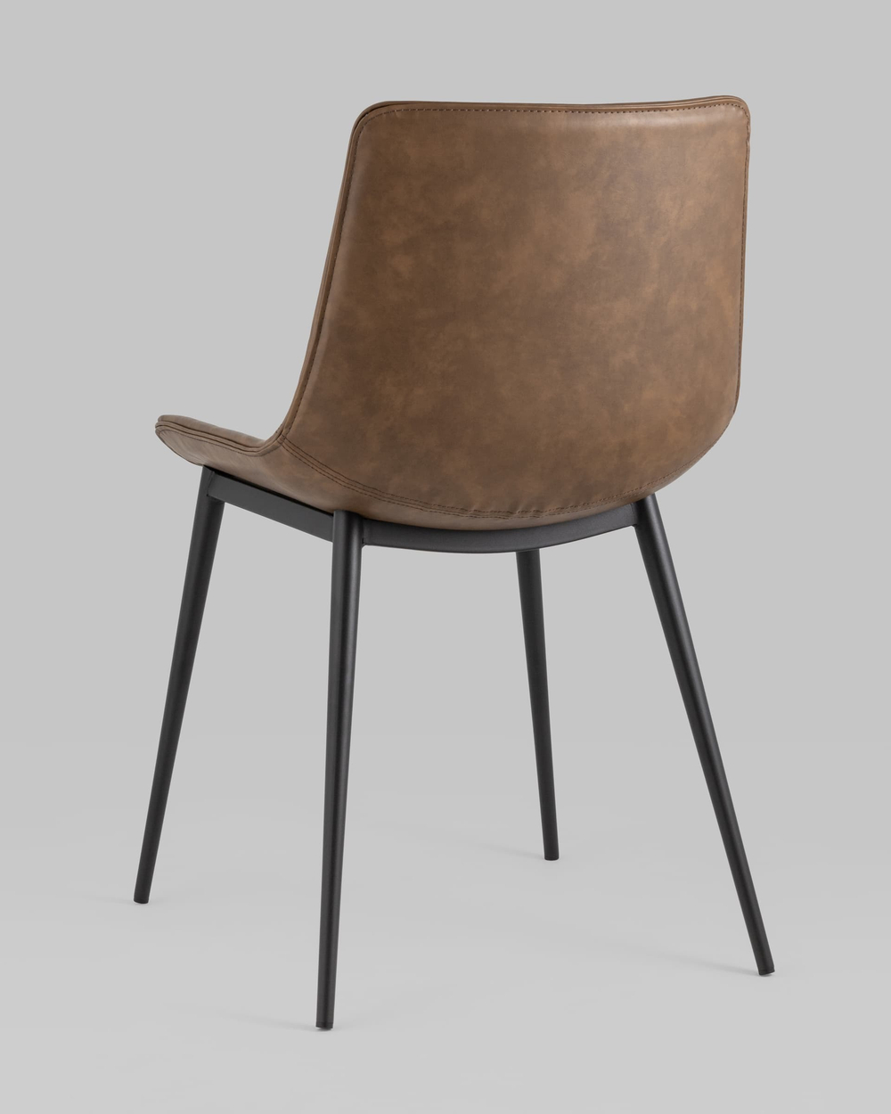 Стул TEXAS экокожа коричневый 2 шт.