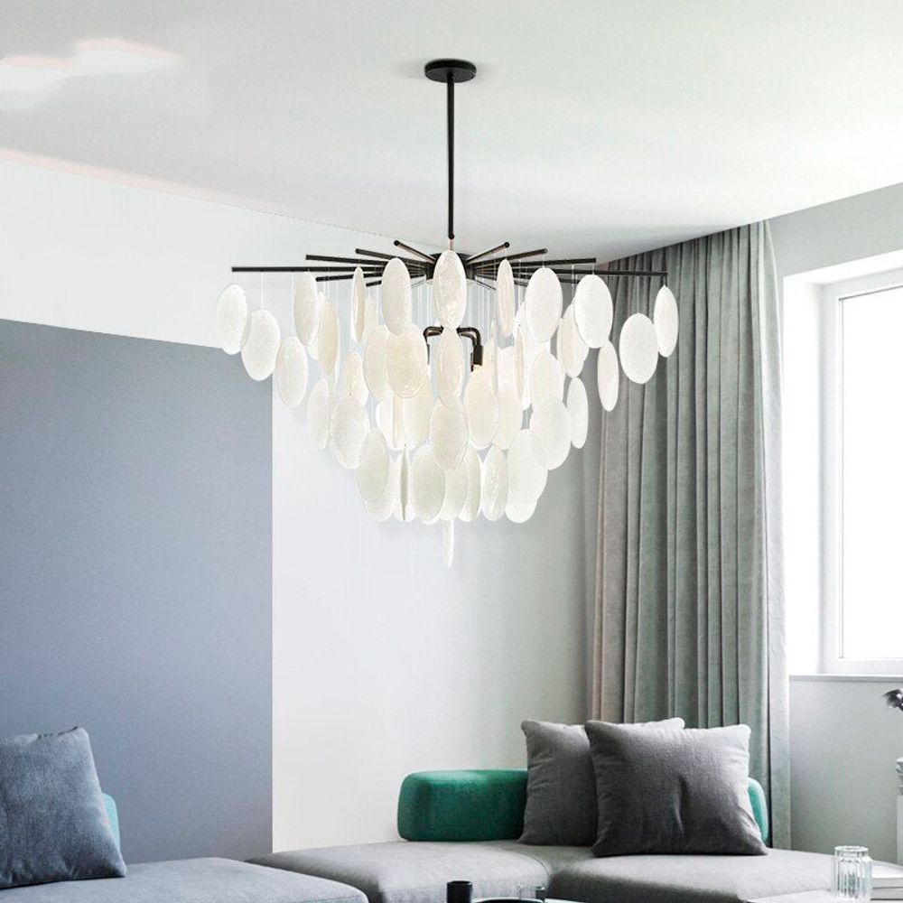 Люстра На Штанге Ritta D68 Black By Imperiumloft