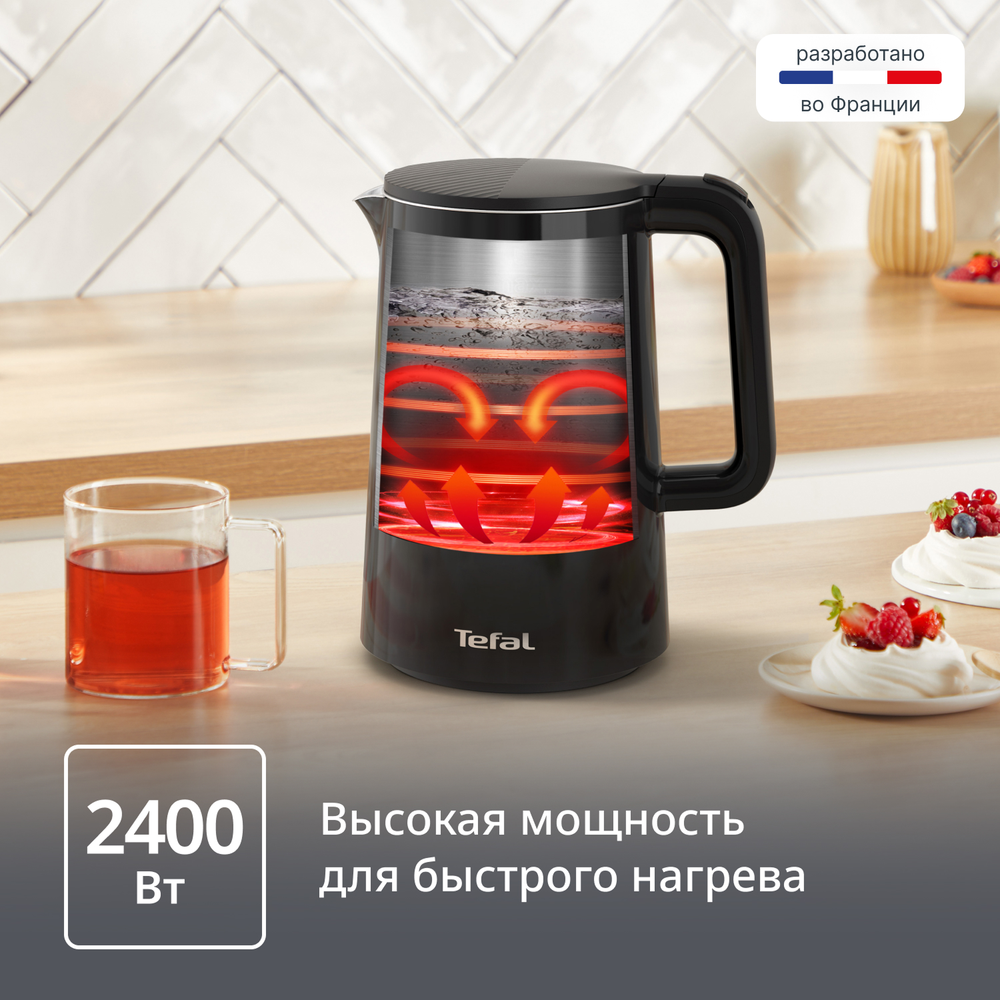 Электрический чайник Tefal Thermo Protect Control KO6518E0