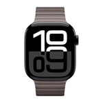 Умные часы Apple Watch Series 10 GPS, 42mm, Jet Black Aluminium Case with Link Bracelet, Slate