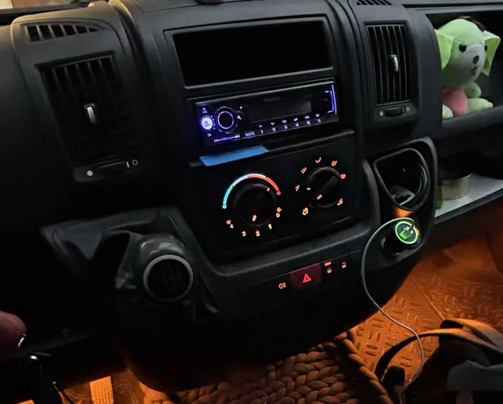 Светодиодная плата для блока печки моделей Ducato, Jumper, Boxer - белый