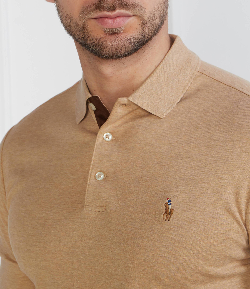 Поло POLO RALPH LAUREN - коричневый(710671785)