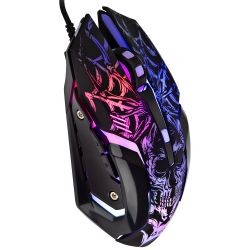 Мышь Intro MG450 игровая проводная 1200-3600dpi черная | Intro