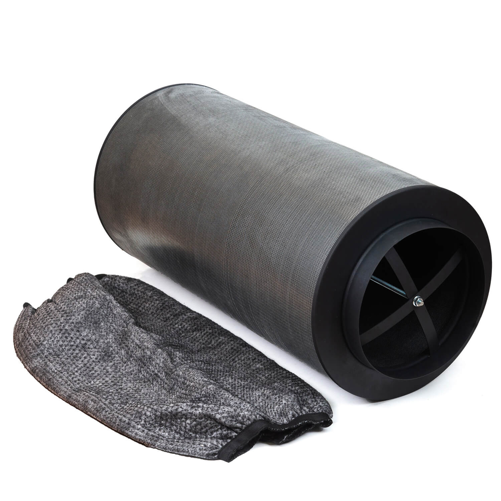 Угольный фильтр magicfilter 2000 м3/250 мм с предфильтром для очистки воздуха от запаха