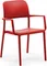 Стул с подлокотниками Riva, красный