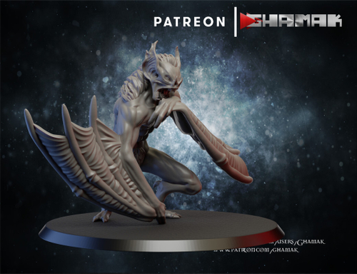 Grand Alliance Death Flesh-Eater Courts Vampire Counts Varghulf Courtier Варгульф №2 миниатюра для dnd, днд, pathfinder, фентези, Настольная игра, НРИ, Варгейм, РПГ