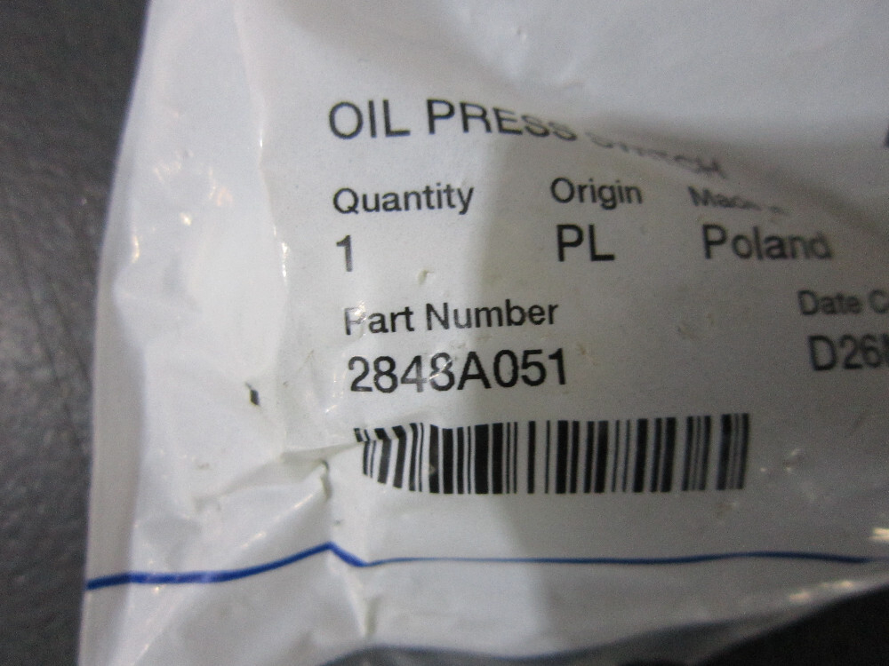 Датчик давления масла / OIL PRESSURE SWITCH АРТ: 2848A051