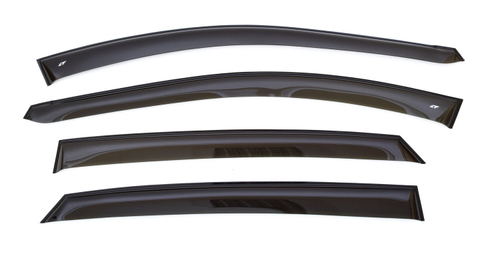 Дефлекторы боковых окон Cobra Tuning на Chery Bonus хэтчбек 5 дв. 2011/A13 хэтчбек 5 дв. 2011 арт.C21011