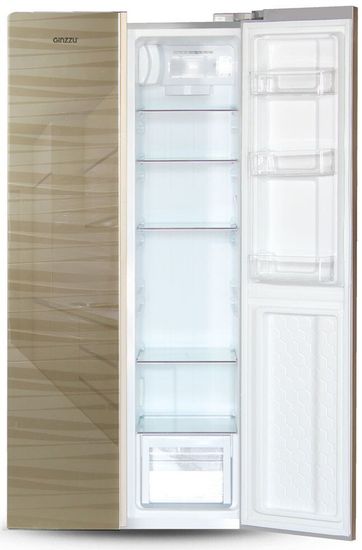 Холодильник Ginzzu NFK-452 Glass