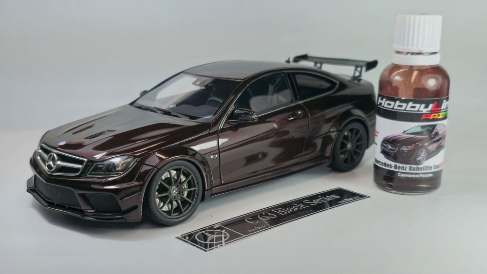 Краска лаковая HobbyLink Mercedes-Benz Rubellite Red Metallic HP-2207
