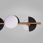 Подвесной светильник Eurosvet Moity 70149/6 черный/латунь